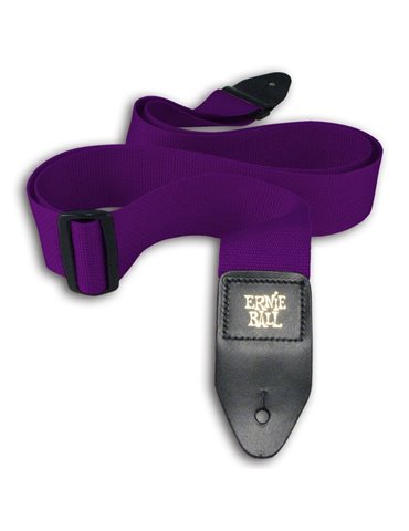 CORREA EB GUIT/ BAJO POLYPRO - PURPURA
