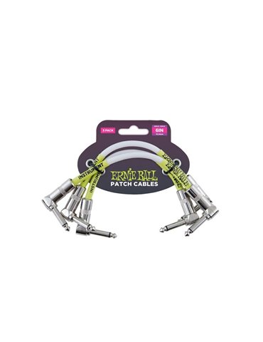 CABLE EB INTERLINK JACK-JACK AA Blanco - 15,24 cm (PACK de 3)