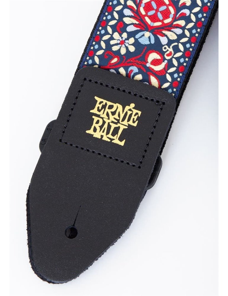 CORREA EB GUIT/ BAJO JACQUARD POLYPRO - "ROYAL BLOOM"