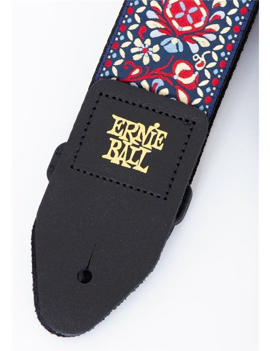 CORREA EB GUIT/ BAJO JACQUARD POLYPRO - "ROYAL BLOOM"