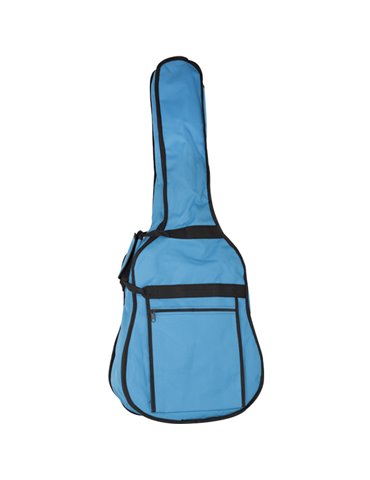 Funda Guitarra Clasica 5mm Ref. 23 Mochila Con Logo 0532-055 055 - Turquesa