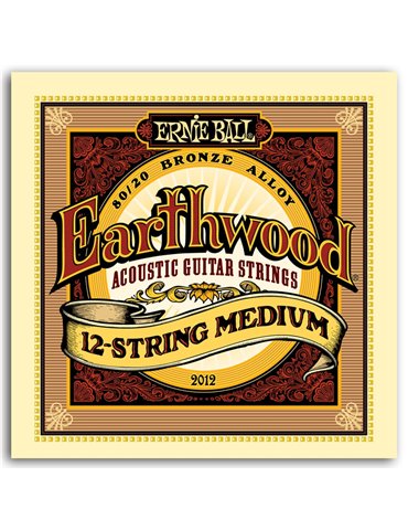 SET ACÚSTICA EARTHWOOD BRONZE 12st. MEDIUM 11-52