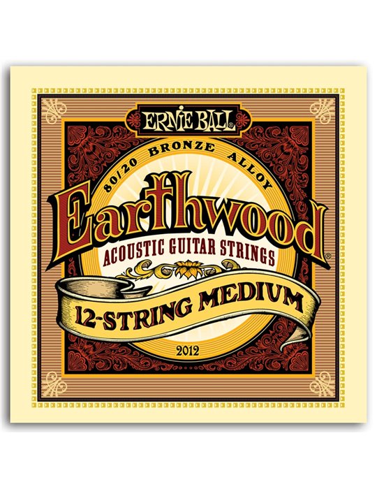 SET ACÚSTICA EARTHWOOD BRONZE 12st. MEDIUM 11-52