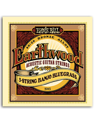 JUEGO BANJO EARTHWOOD BLUEGRASS 5 STRINGS 9-20/9