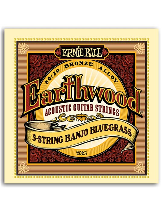 JUEGO BANJO EARTHWOOD BLUEGRASS 5 STRINGS 9-20/9