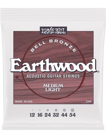 JUEGO ACÚSTICA EARTHWOOD BELL BRONZE MEDIUM LIGHT 12-54