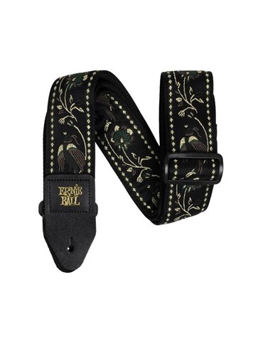 CORREA EB GUIT/ BAJO JACQUARD - BLACK PLEASANT PHEASANT 2