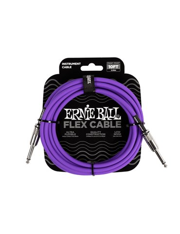 CABLE EB INSTRUMENTO FLEX JACK-JACK SS 3 m - Púrpura