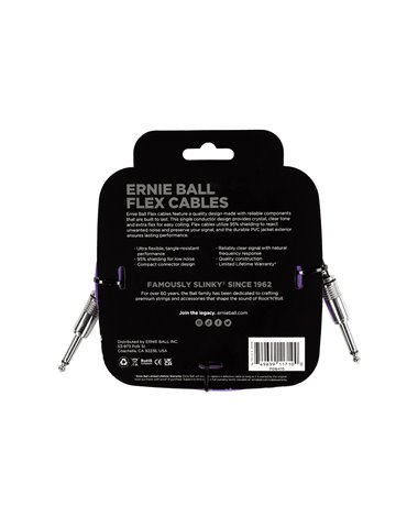 CABLE EB INSTRUMENTO FLEX JACK-JACK SS 3 m - Púrpura 2