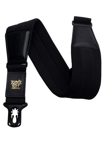 CORREA EB GUIT/ BAJO NEOPRENO POLYLOCK COMFORT 3" - Negra 2