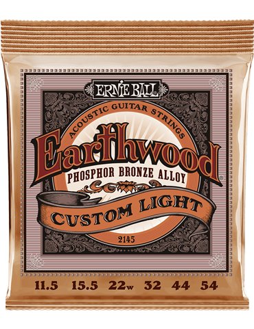 JUEGO ACÚSTICA EARTHWOOD 92/8 PHOSPHOR BZ. LIGHT 11,5-54