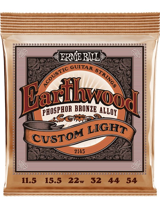 JUEGO ACÚSTICA EARTHWOOD 92/8 PHOSPHOR BZ. LIGHT 11,5-54