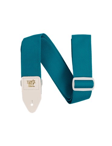 CORREA EB GUIT/ BAJO POLYPRO - VERDE AZULADO & BLANCO