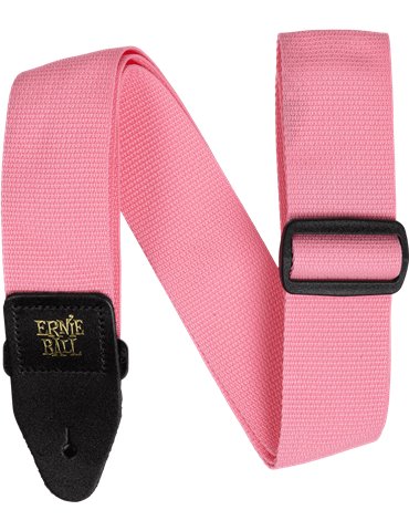 CORREA EB GUIT/ BAJO POLYPRO - ROSA