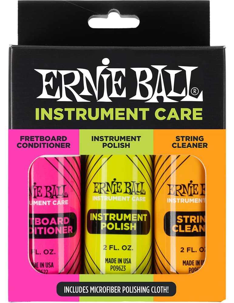 KIT MANTENIMIENTO PARA GUITARRA w/ GAMUZA MICROFIBRA