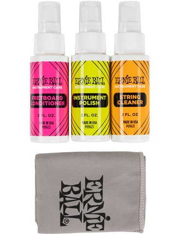 KIT MANTENIMIENTO PARA GUITARRA w/ GAMUZA MICROFIBRA 2