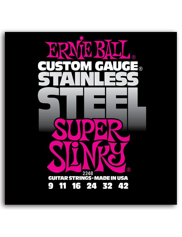 JUEGO ELÉCTRICA SLINKY S. STEEL SUPER 9-42