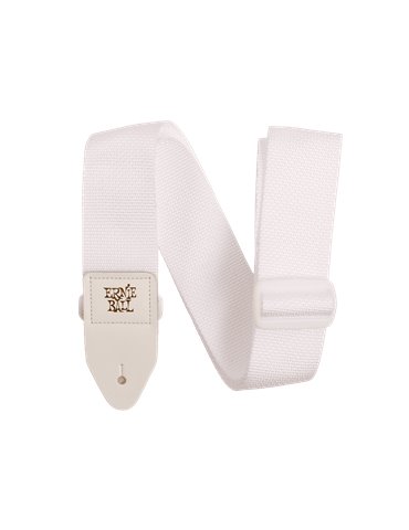 CORREA EB GUIT/ BAJO POLYPRO - BLANCO & BLANCO
