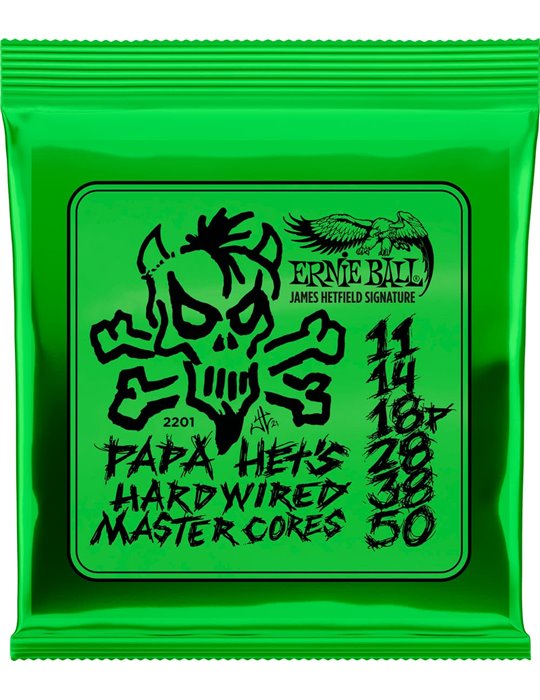JUEGO ELÉCTRICA PAPA HET`S HARDWIRED MASTER CORES 11-50
