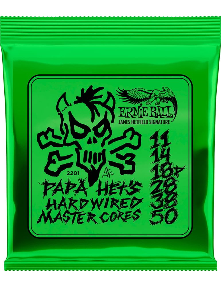 JUEGO ELÉCTRICA PAPA HET`S HARDWIRED MASTER CORES 11-50