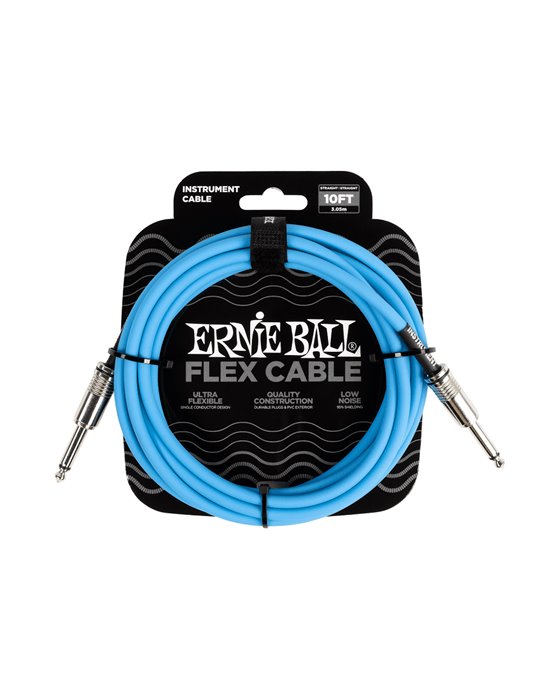 CABLE EB INSTRUMENTO FLEX JACK-JACK SS 3 m - Azul