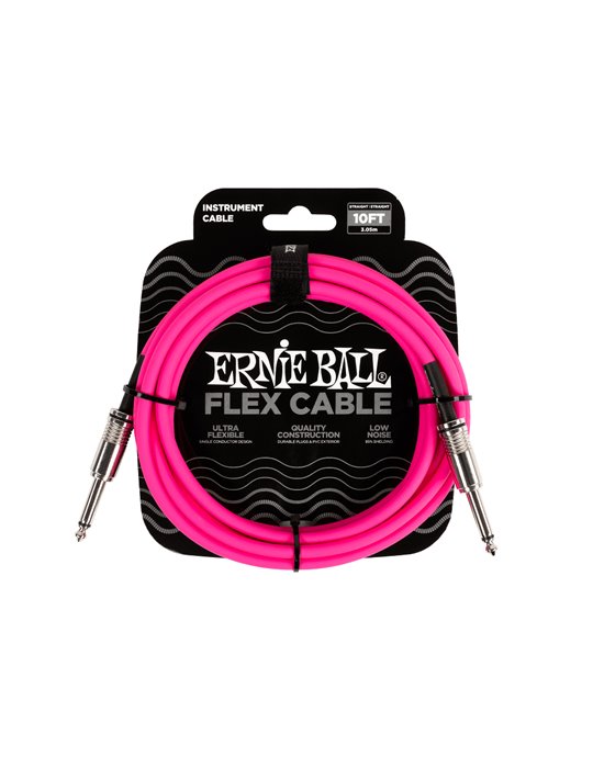CABLE EB INSTRUMENTO FLEX JACK-JACK SS 3 m - Rosa