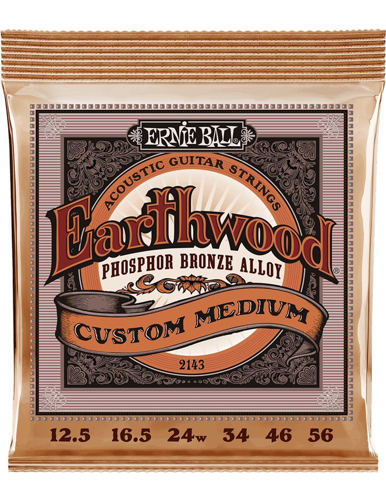 JUEGO ACÚSTICA EARTHWOOD 92/8 PHOSPHOR BZ. MEDIUM 12,5-56