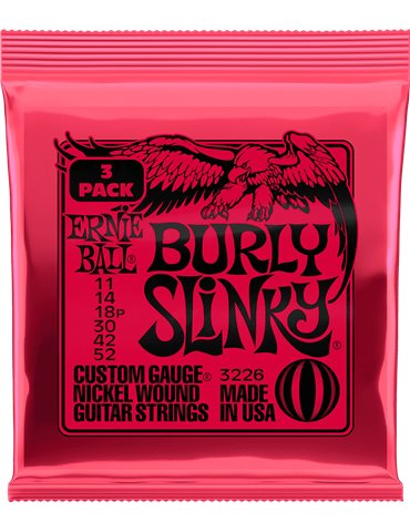JUEGO ELÉCTRICA SLINKY BURLY 11-52 TRIPACK (3)