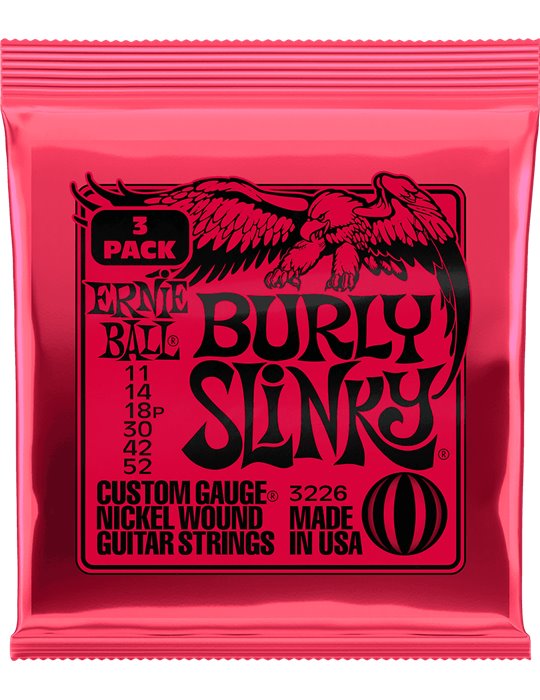 JUEGO ELÉCTRICA SLINKY BURLY 11-52 TRIPACK (3)