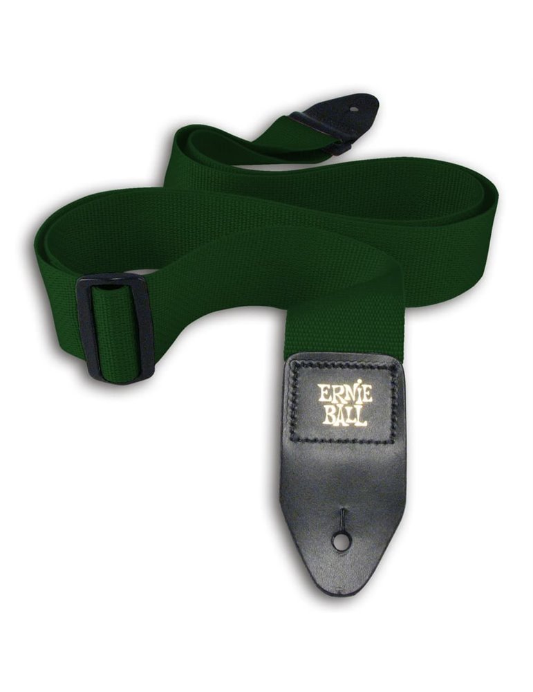 CORREA EB GUIT/ BAJO POLYPRO - FOREST GREEN