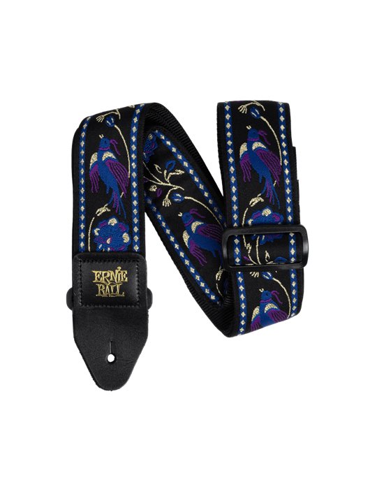 CORREA EB GUIT/ BAJO JACQUARD - PURPLE PLEASANT PHEASANT