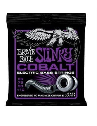 JUEGO BAJO ELÉCTRICO COBALT SLINKY POWER 55-110