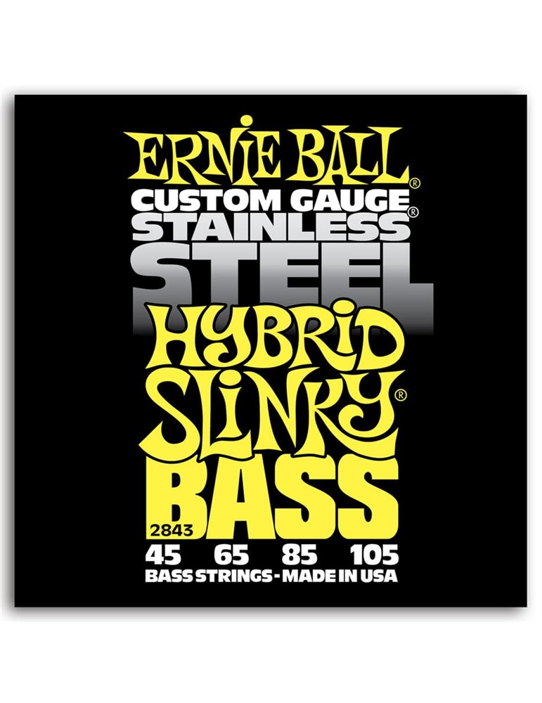 SET BAJO SLINKY S.STEEL HYBRID 45-105