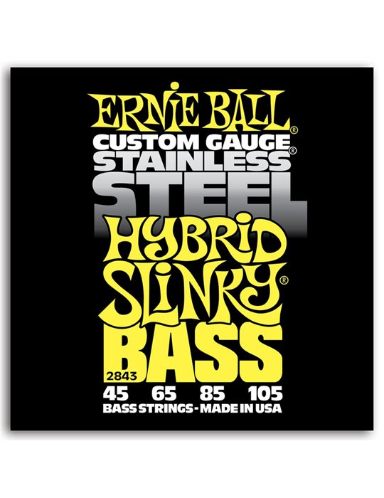 SET BAJO SLINKY S.STEEL HYBRID 45-105