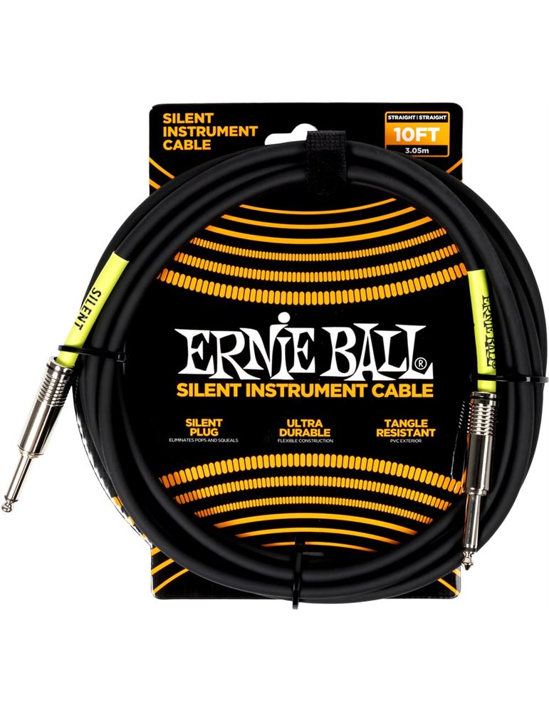 CABLE EB INSTRUMENTO SILENT JACK-JACK SS 3 m - NEGRO