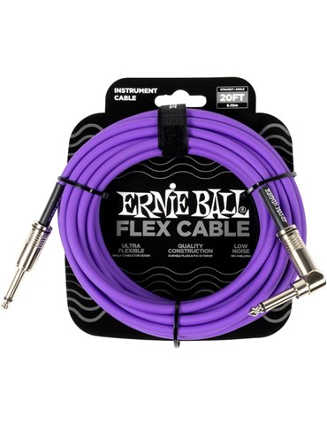 CABLE EB INSTRUMENTO FLEX JACK-JACK SS 6 m - PÚRPURA