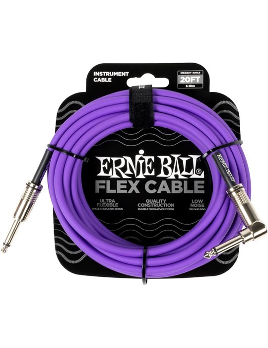 CABLE EB INSTRUMENTO FLEX JACK-JACK SS 6 m - PÚRPURA