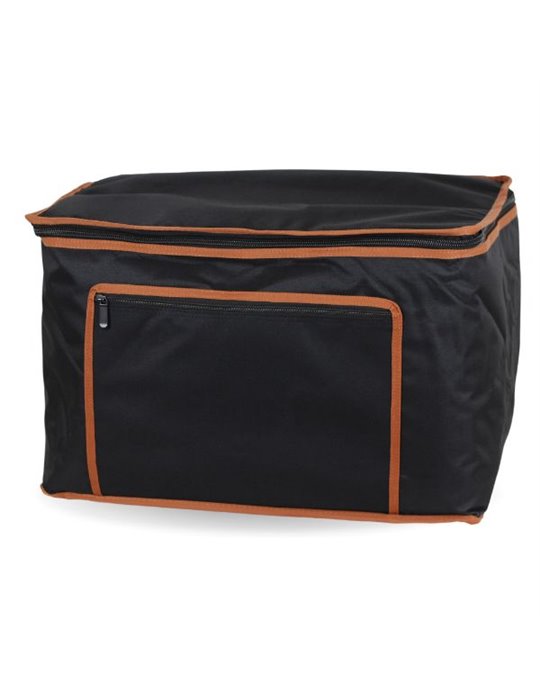 Funda Cajon 50X33X35 Cms 10mm Polietileno Mochila 0604-203 203 - Negro v.marron