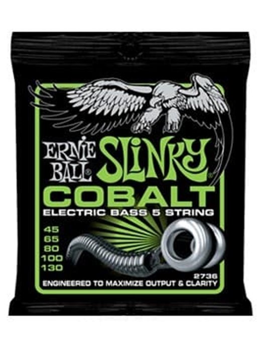 JUEGO BAJO ELÉCTRICO SLINKY COBALT 5 St. 45-130