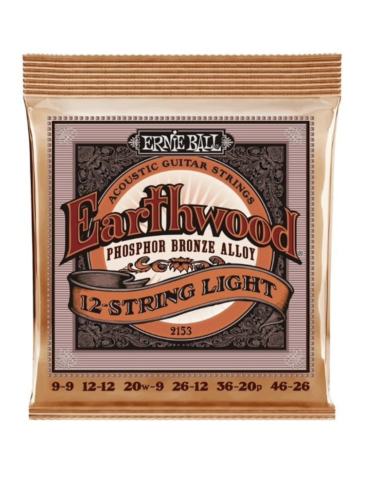 JUEGO ACÚSTICA EARTHWOOD 92/8 PHOSPHOR BZ. EXTRA LIGHT 12St 9-46