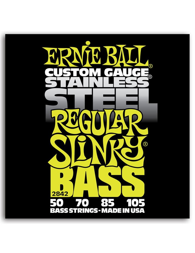 SET BAJO SLINKY S.STEEL REGULAR 50-105