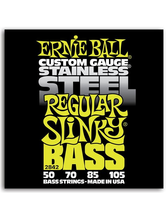 SET BAJO SLINKY S.STEEL REGULAR 50-105