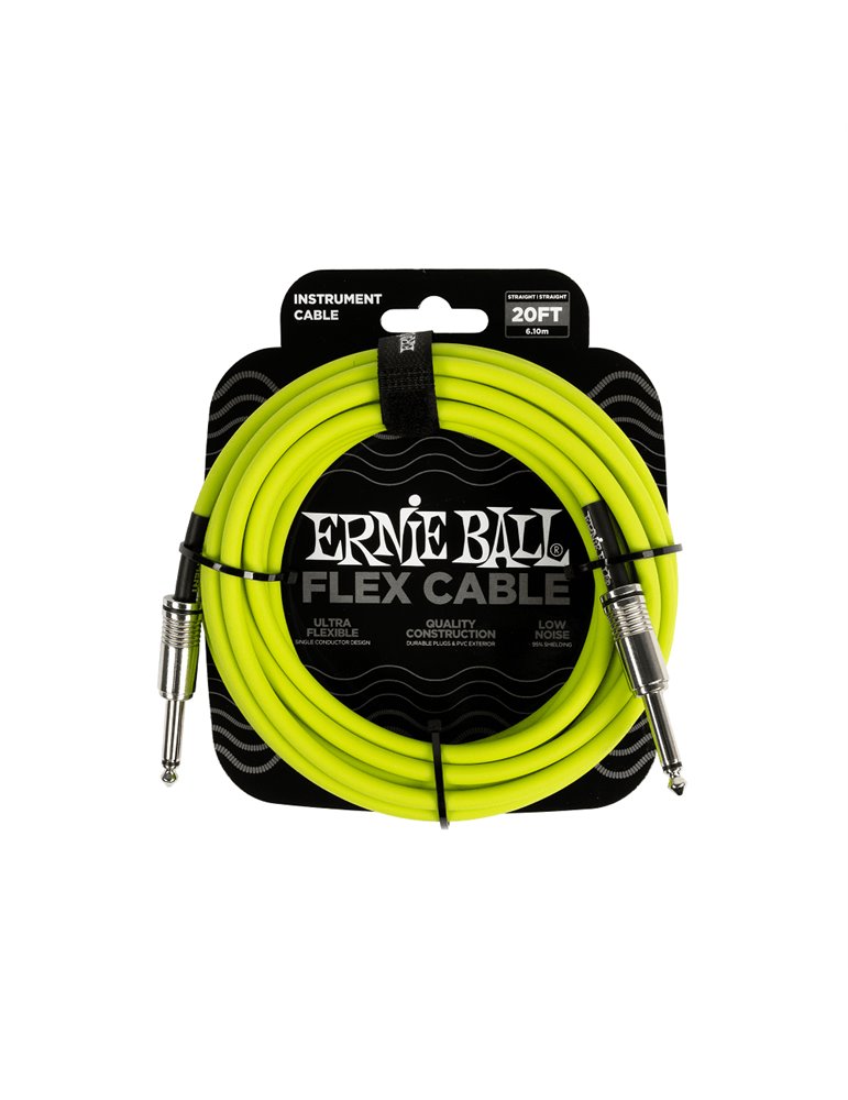CABLE EB INSTRUMENTO FLEX JACK-JACK SS 6 m - Verde
