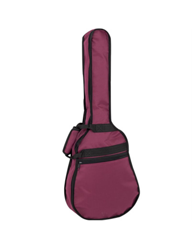 Funda Guitarra Cadete 3/4 Ref. 20-B Mochila Sin Logo 0615-005 005 - Rojo