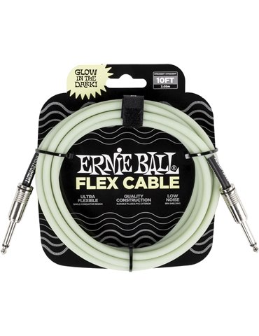 CABLE EB INSTRUMENTO FLEX JACK-JACK SS 3 m - Fosforescente