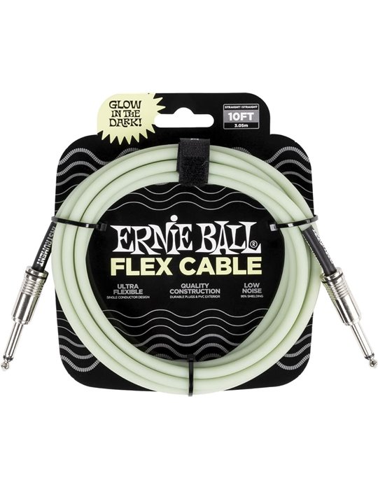 CABLE EB INSTRUMENTO FLEX JACK-JACK SS 3 m - Fosforescente