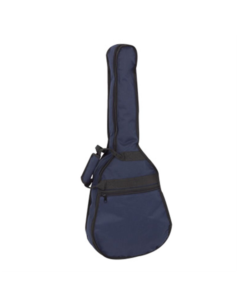 Funda Guitarra Cadete 3/4 Ref. 20-B Mochila Sin Logo 0615-015 015 - Azul