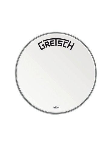 Parche Bombo Ambassador blanco rugoso 22"