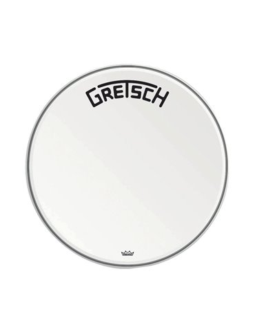 Parche Bombo Ambassador blanco rugoso 24"