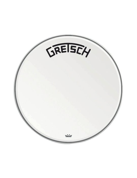 Parche Bombo Ambassador blanco rugoso 24"